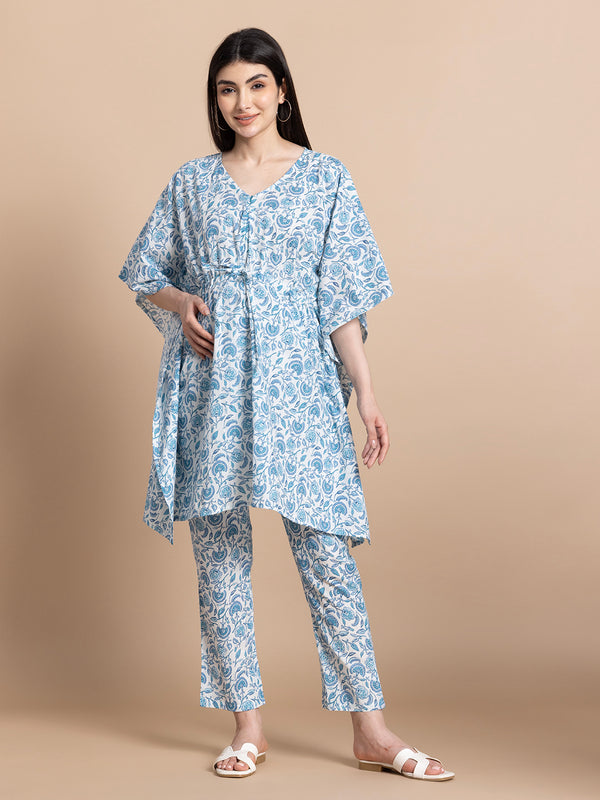 Everyday Comfort Maternity Cotton Kaftan Co-Ord Wear