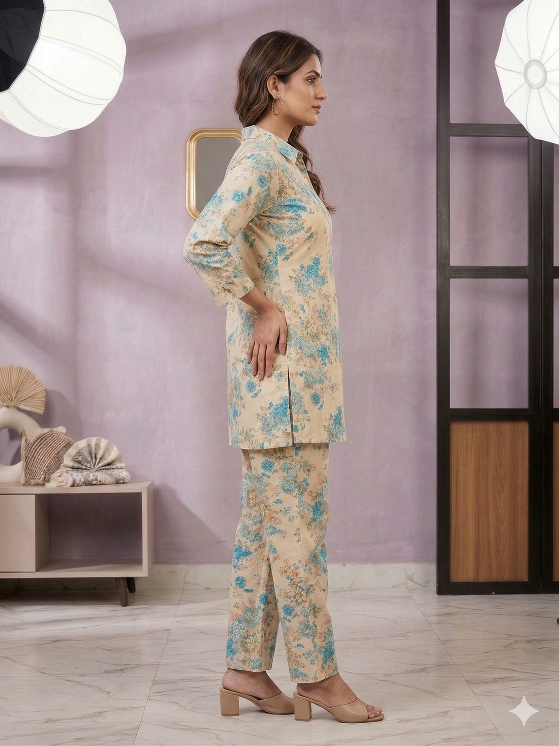 Printed Co-Ord Set for Women Gujari jaipur 
